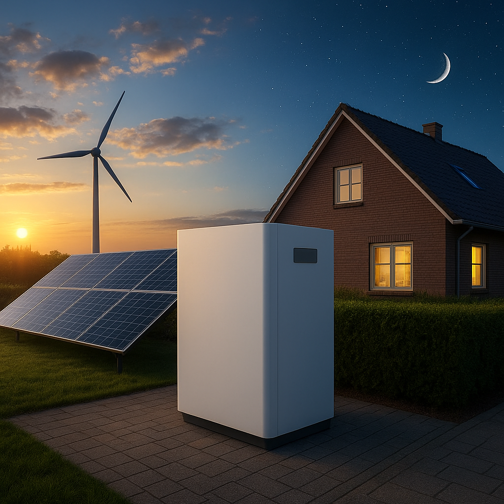Thuisbatterij Vlissingen: duurzame energie, dag en nacht beschikbaar