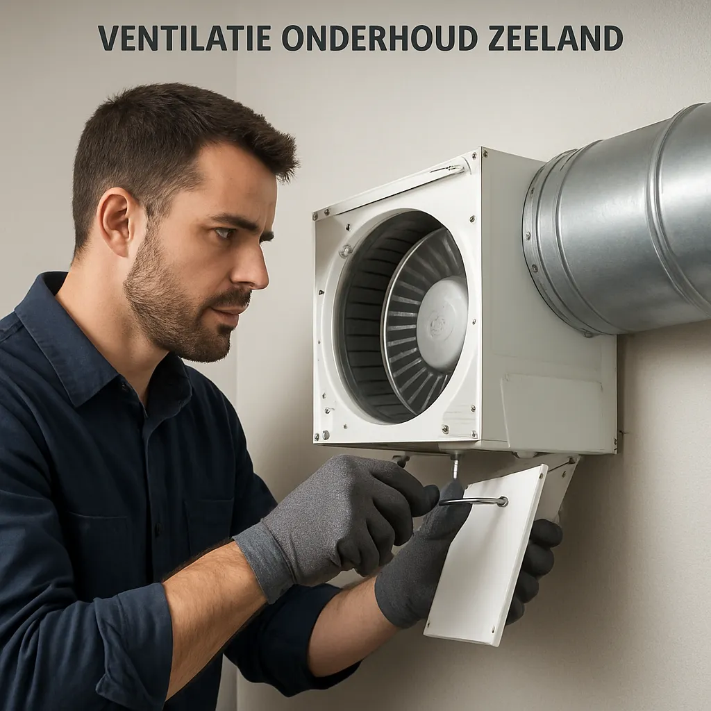 Ventilatie onderhoud Zeeland: schone lucht en optimale werking
